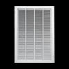 20"x30" Steel Return Air Filter Grille | Removable Door for 1" Filters | White HVAC Vent Cover | Out. Dim.: 22-5/8"W X 32-5/8"H