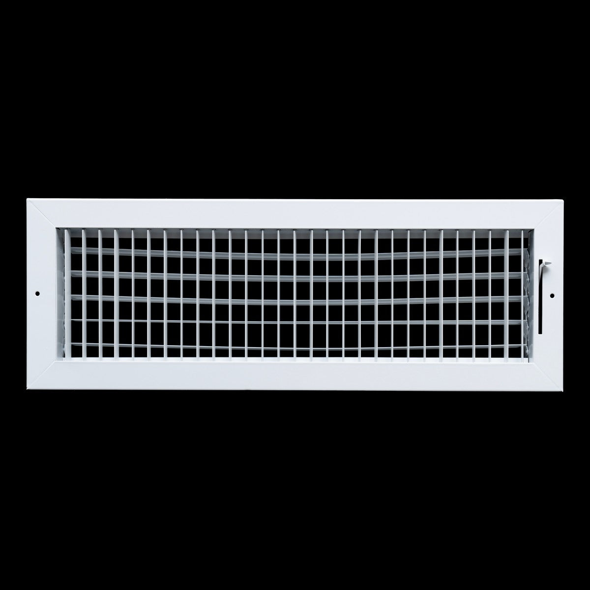 20x6 Steel Adjustable Air Vent Cover | Supply Register for Wall & Ceiling | White | Outer Dimension: 21-3/4"W X 7-3/4"H