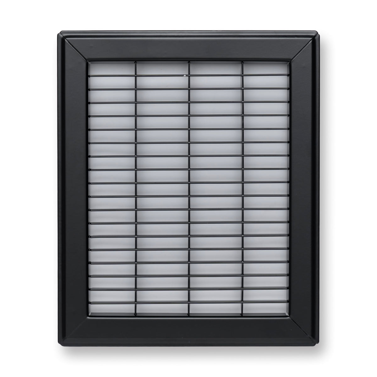 Return Air Floor Grille | Vent Cover Grill for Floor | Heavy Duty | Brown-White