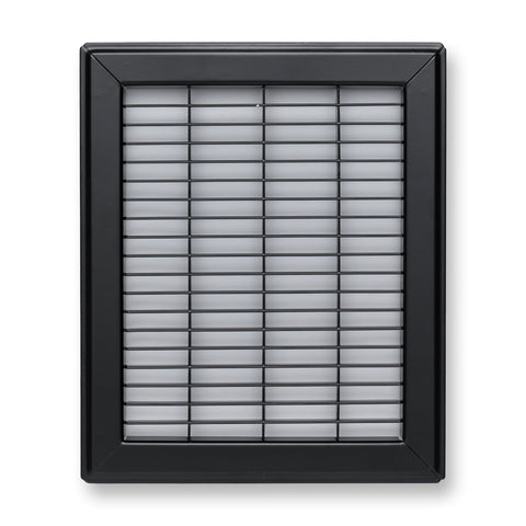 Return Air Floor Grille | Vent Cover Grill for Floor | Heavy Duty | Brown-White