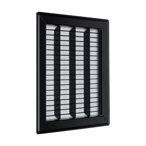 Return Air Floor Grille | Vent Cover Grill for Floor | Heavy Duty | Brown-White