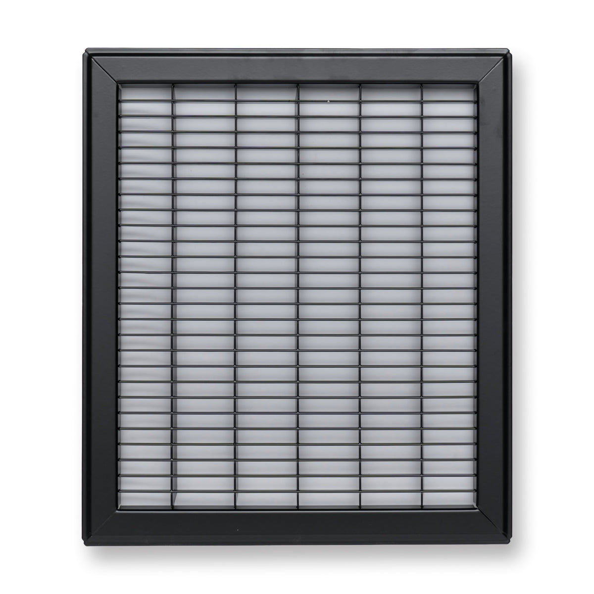 Return Air Floor Grille | Vent Cover Grill for Floor | Heavy Duty | Brown-White