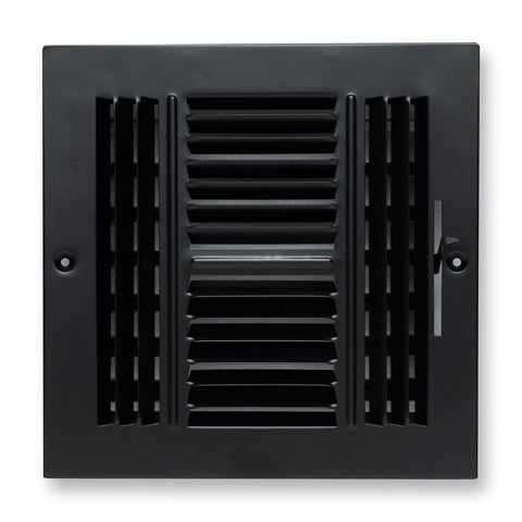 Steel Air Supply Diffuser | 1-2-3-4 Way Vent Cover Grill for Sidewall & Ceiling