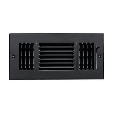 Steel Air Supply Diffuser | 1-2-3-4 Way Vent Cover Grill for Sidewall & Ceiling