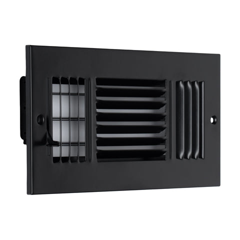 Steel Air Supply Diffuser | 1-2-3-4 Way Vent Cover Grill for Sidewall & Ceiling