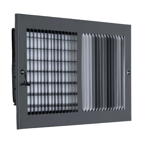 Steel Air Supply Diffuser | 1-2-3-4 Way Vent Cover Grill for Sidewall & Ceiling