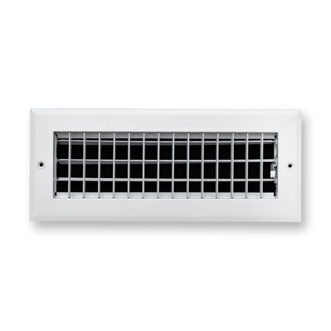 Fits 12x4 Duct Opening Aluminum Adjustable Air Supply Grille by Handua | Rust Proof | Register Vent Cover Grill for Sidewall and Ceiling | White | Outer Dimensions: 13.75" X 5.75"