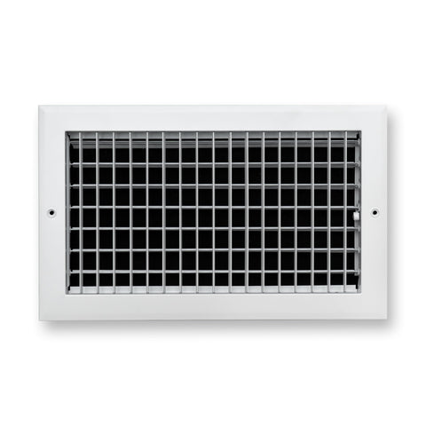 Fits 14x8 Duct Opening Aluminum Adjustable Air Supply Grille by Handua | Rust Proof | Register Vent Cover Grill for Sidewall and Ceiling | White | Outer Dimensions: 15.75" X 9.75"