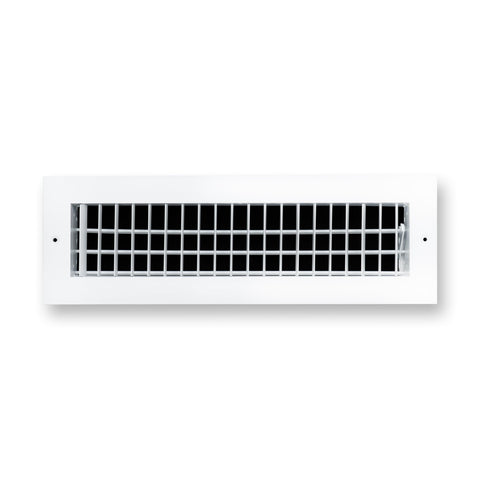 Fits 16x4 Duct Opening Aluminum Adjustable Air Supply Grille by Handua | Rust Proof | Register Vent Cover Grill for Sidewall and Ceiling | White | Outer Dimensions: 17.75" X 5.75"