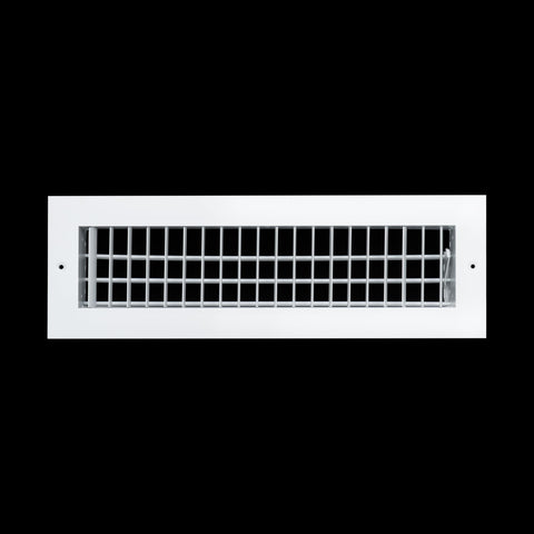 Fits 16x4 Duct Opening Aluminum Adjustable Air Supply Grille by Handua | Rust Proof | Register Vent Cover Grill for Sidewall and Ceiling | White | Outer Dimensions: 17.75" X 5.75"