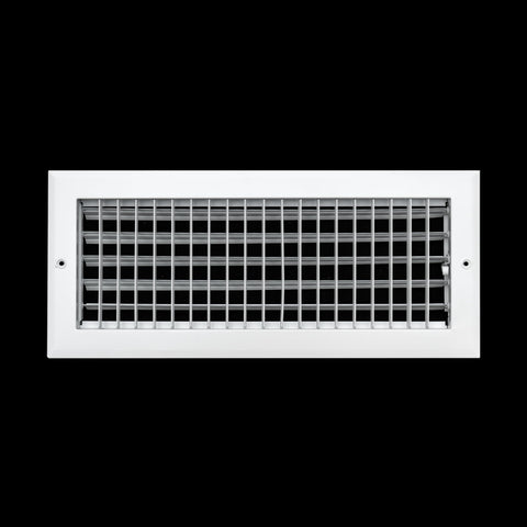 Fits 16x6 Duct Opening Aluminum Adjustable Air Supply Grille by Handua | Rust Proof | Register Vent Cover Grill for Sidewall and Ceiling | White | Outer Dimensions: 17.75" X 7.75"