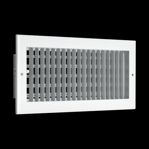 Fits 16x6 Duct Opening Aluminum Adjustable Air Supply Grille by Handua | Rust Proof | Register Vent Cover Grill for Sidewall and Ceiling | White | Outer Dimensions: 17.75" X 7.75"