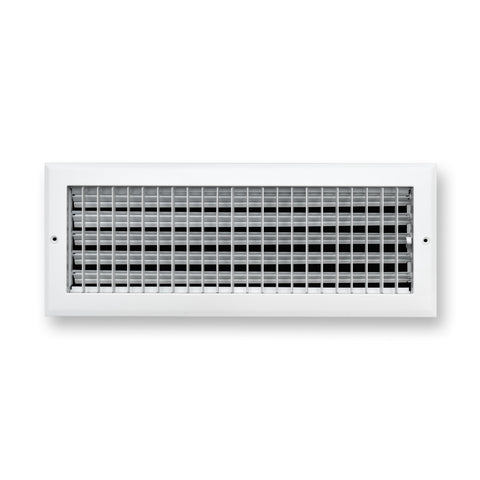 Fits 18x6 Duct Opening Aluminum Adjustable Air Supply Grille by Handua | Rust Proof | Register Vent Cover Grill for Sidewall and Ceiling | White | Outer Dimensions: 19.75" X 7.75"