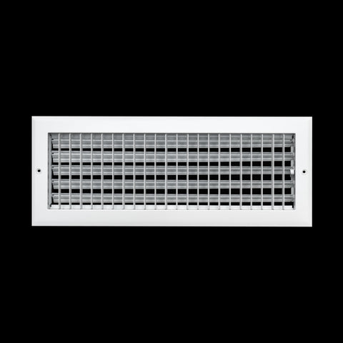 Fits 18x6 Duct Opening Aluminum Adjustable Air Supply Grille by Handua | Rust Proof | Register Vent Cover Grill for Sidewall and Ceiling | White | Outer Dimensions: 19.75" X 7.75"