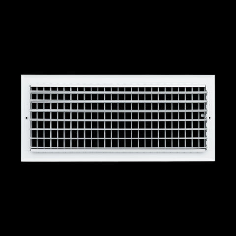 Fits 20x8 Duct Opening Aluminum Adjustable Air Supply Grille by Handua | Rust Proof | Register Vent Cover Grill for Sidewall and Ceiling | White | Outer Dimensions: 21.75" X 9.75"