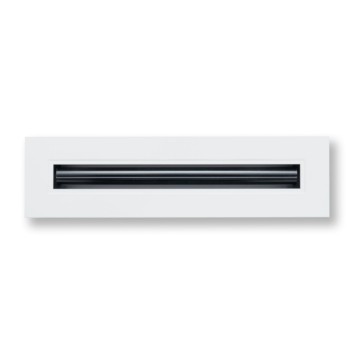 12"x 2" Aluminum Linear Slot Diffuser, Modern AC Vent Cover for Sidewall, Ceiling, Floor | Out. Dim.: 13-5/8"X 3-5/6"