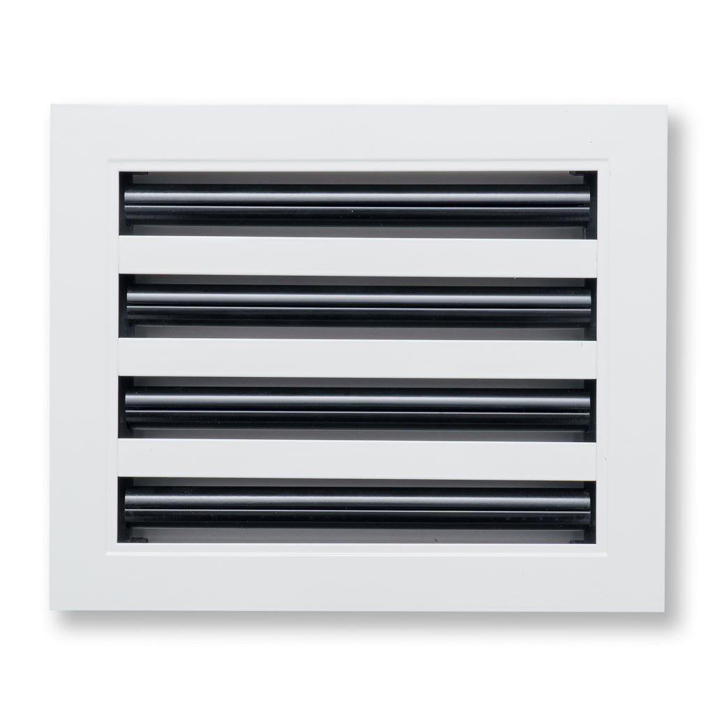 10"x 8" Aluminum Linear Slot Diffuser, Modern AC Vent Cover for Sidewall, Ceiling, Floor | Out. Dim.: 11-5/8"X 9-5/6"