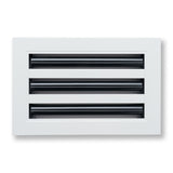 10"x 6" Aluminum Linear Slot Diffuser, Modern AC Vent Cover for Sidewall, Ceiling, Floor | Out. Dim.: 11-5/8"X 7-5/6"