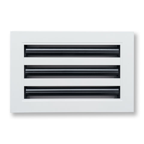 10"x 6" Aluminum Linear Slot Diffuser, Modern AC Vent Cover for Sidewall, Ceiling, Floor | Out. Dim.: 11-5/8"X 7-5/6"