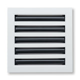 10"x 10" Aluminum Linear Slot Diffuser, Modern AC Vent Cover for Sidewall, Ceiling, Floor | Out. Dim.: 11-5/8"X 11-5/6"