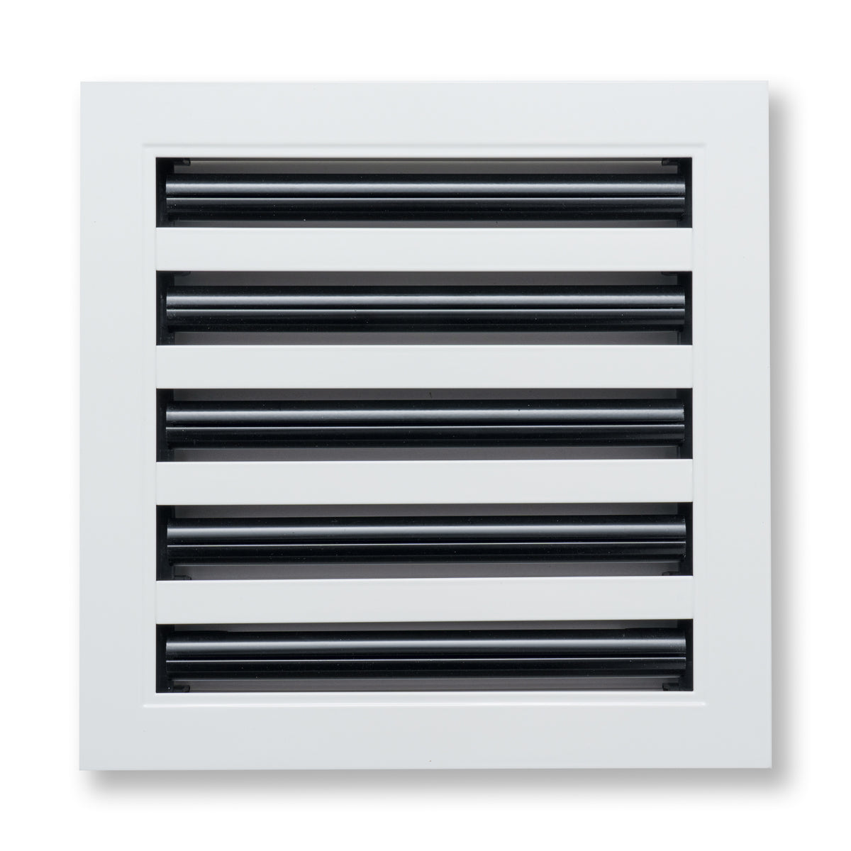 10"x 10" Aluminum Linear Slot Diffuser, Modern AC Vent Cover for Sidewall, Ceiling, Floor | Out. Dim.: 11-5/8"X 11-5/6"