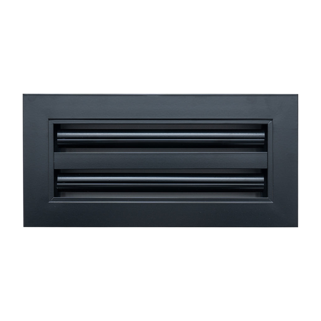 10"x 4" Aluminum Linear Slot Diffuser, Modern AC Vent Cover for Sidewall, Ceiling, Floor | Out. Dim.: 11-5/8"X 5-5/6"