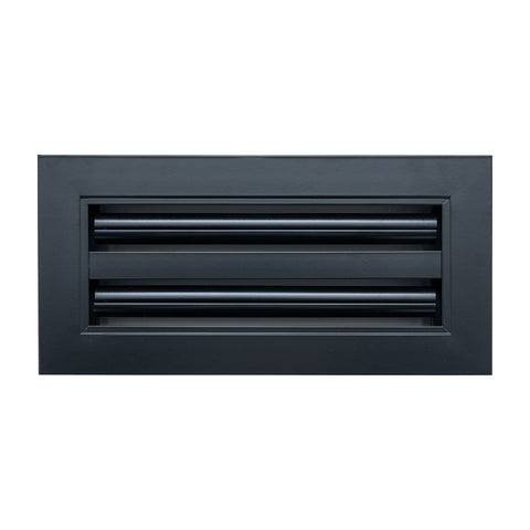10"x 4" Aluminum Linear Slot Diffuser, Modern AC Vent Cover for Sidewall, Ceiling, Floor | Out. Dim.: 11-5/8"X 5-5/6"