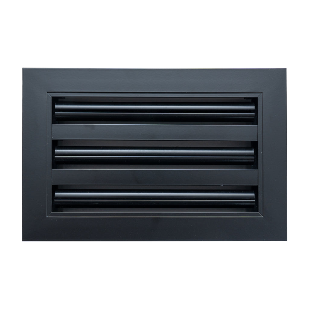 10"x 6" Aluminum Linear Slot Diffuser, Modern AC Vent Cover for Sidewall, Ceiling, Floor | Out. Dim.: 11-5/8"X 7-5/6"