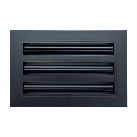 10"x 6" Aluminum Linear Slot Diffuser, Modern AC Vent Cover for Sidewall, Ceiling, Floor | Out. Dim.: 11-5/8"X 7-5/6"