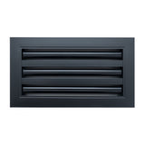12"x 6" Aluminum Linear Slot Diffuser, Modern AC Vent Cover for Sidewall, Ceiling, Floor | Out. Dim.: 13-5/8"X 7-5/6"