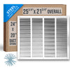 Handua Steel Return Air Grille | Vent Cover Grill for Sidewall and Ceiling, White