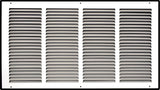 Steel Return Air Grille – HVAC Cold Air Intake Vent Cover, White | Out. Dim.: 25-3/4"W X 13-3/4"H