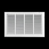 20"x14" Steel Return Air Filter Grille | Removable Door for 1" Filters | White HVAC Vent Cover | Out. Dim.: 22-5/8"W X 16-5/8"H