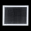Handua Aluminum Return Air Filter Grille | Vent Cover Grill for Sidewall and Ceiling | Low Noise Cube Core Eggcrate
