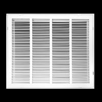 24" X 20" Duct Opening | Steel Return Air Filter Grille for Sidewall and Ceiling | Outer Dimensions: 26 5/8"W x 22 5/8"H
