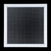 Handua Aluminum Return Air Filter Grille | Vent Cover Grill for Sidewall and Ceiling | Low Noise Cube Core Eggcrate