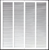 Steel Return Air Grille – HVAC Cold Air Intake Vent Cover, White | Out. Dim.: 25-3/4"W X 25-3/4"H