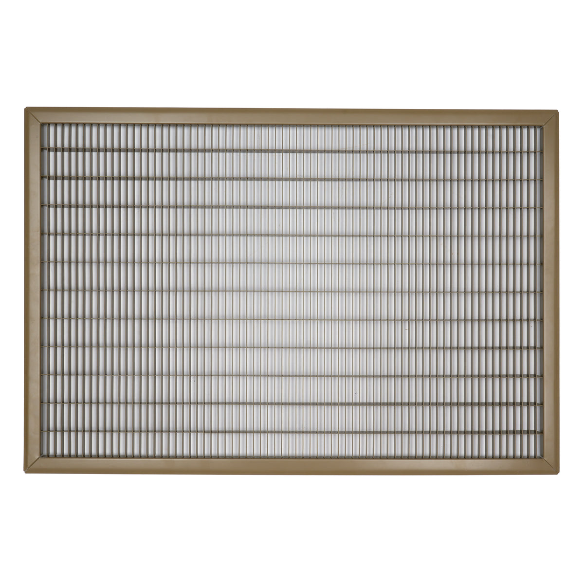 24"W x 36"H [Duct Opening] Return Air Floor Grille | Vent Cover Grill for Floor - Brown| Outer Dimensions: 25.75"W X 37.75"H