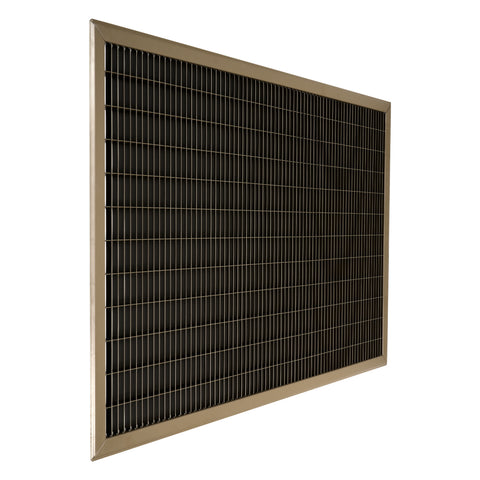 24"x36" Heavy Duty Return Air Floor Grille | Walkable Brown | Out. Dim.: 25-3/4"W X 37-3/4"H