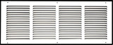 Steel Return Air Grille – HVAC Cold Air Intake Vent Cover, White | Out. Dim.: 25-3/4"W X 9-3/4"H