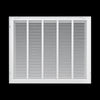 25"x20" Steel Return Air Filter Grille | Removable Door for 1" Filters | White HVAC Vent Cover | Out. Dim.: 27-5/8"W X 22-5/8"H