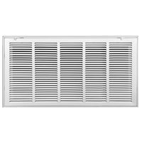 25" X 20" Duct Opening | Steel Return Air Filter Grille for Sidewall and Ceiling
