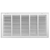 25"x20" Steel Return Air Filter Grille | Removable Door for 1" Filters | White HVAC Vent Cover | Out. Dim.: 27-5/8"W X 22-5/8"H