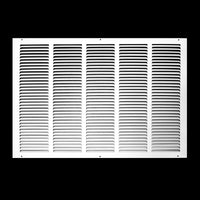 26" X 18" Duct Opening | Steel Return Air Grille for Sidewall and Ceiling | Outer Dimensions: 27.75"W X 19.75"H