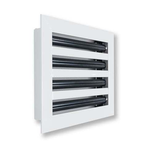 10"x 8" Aluminum Linear Slot Diffuser, Modern AC Vent Cover for Sidewall, Ceiling, Floor | Out. Dim.: 11-5/8"X 9-5/6"