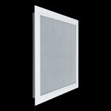20"x25" Aluminum Eggcrate Return Air Filter Grille for Sidewall and Ceiling | White | Out. Dim.: 22-1/4"W X 27-1/4"H