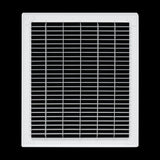 12"x14" Heavy Duty Return Air Floor Grille | Walkable White | Out. Dim.: 13-3/4"W X 15-3/4"H