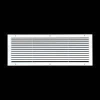 Fits 30x10 Duct Opening | Aluminum Return Air Grille by Handua | Vent Cover Grill for Sidewall and Ceiling | Rust Free | Durable Powder Coating | HVAC Cold Air Intake Grille | White