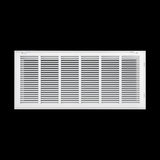 30"x12" Steel Return Air Filter Grille | Removable Door for 1" Filters | White HVAC Vent Cover | Out. Dim.: 32-5/8"W X 14-5/8"H