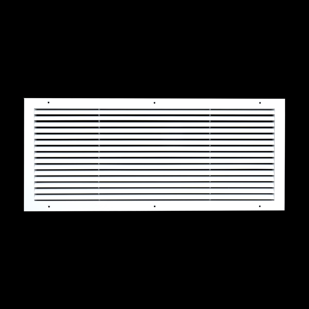 Fits 30x12 Duct Opening | Aluminum Return Air Grille by Handua | Vent Cover Grill for Sidewall and Ceiling | Rust Free | Durable Powder Coating | HVAC Cold Air Intake Grille | White